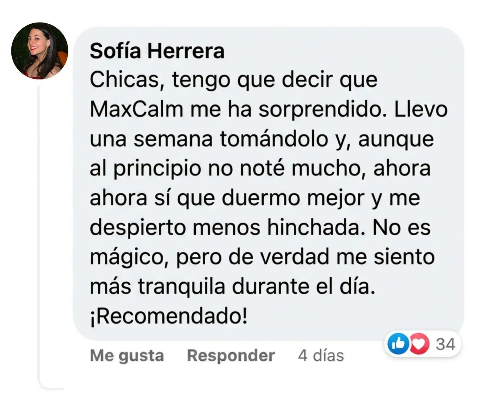 Comentario de cliente