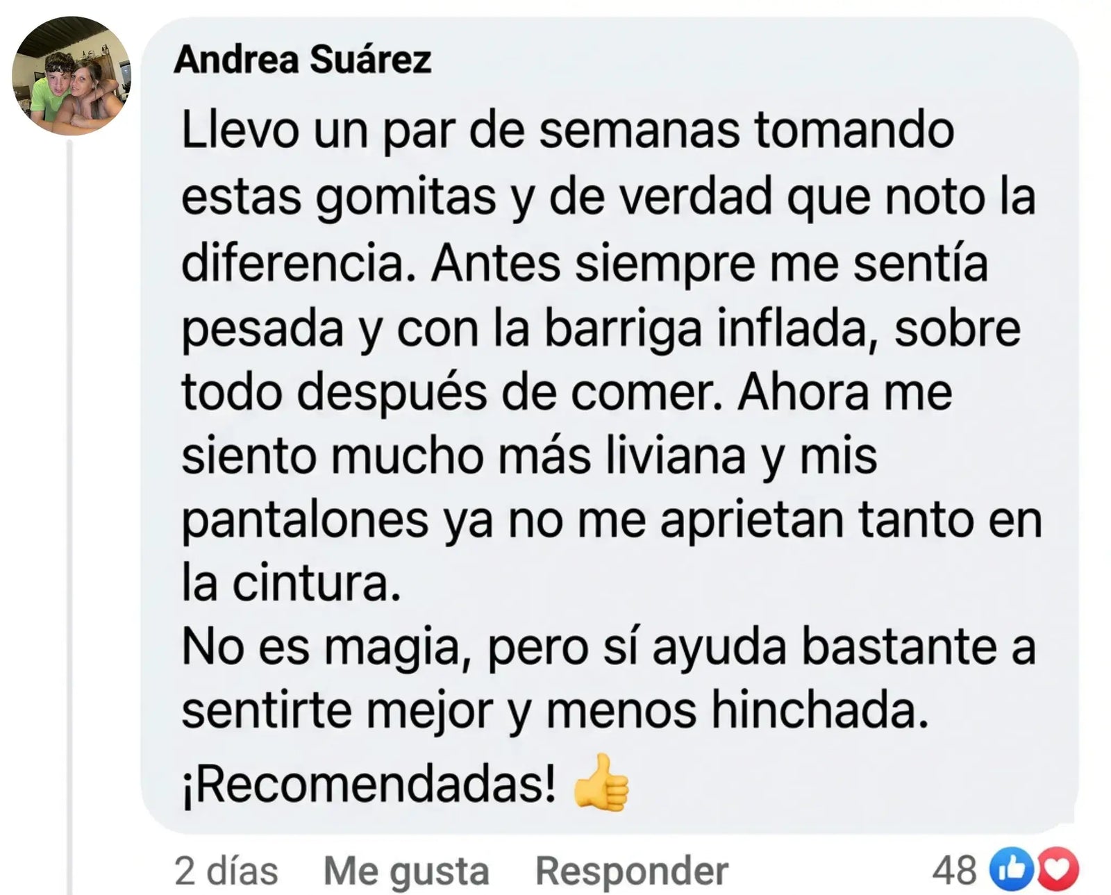 Comentario de cliente