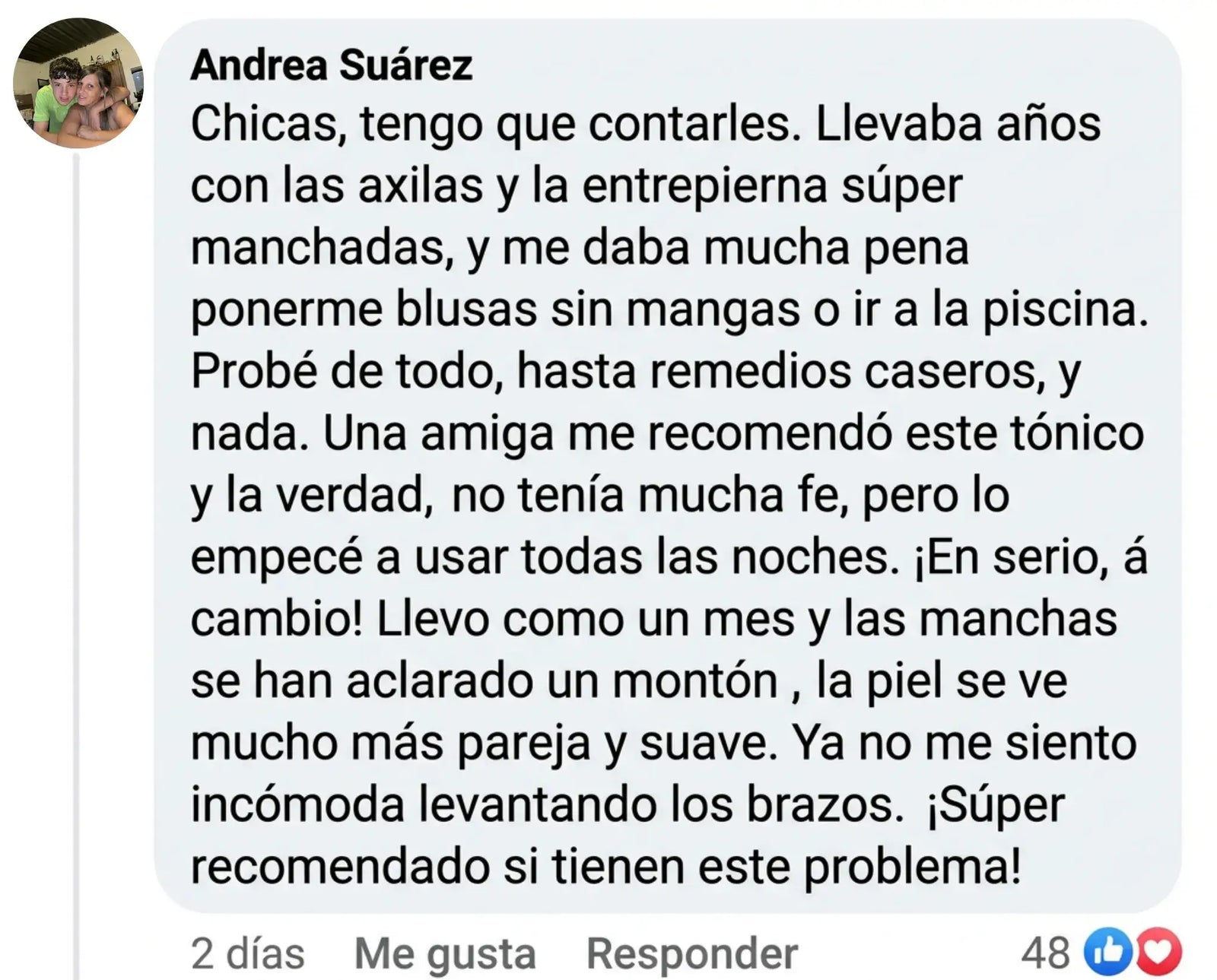 Comentario de cliente