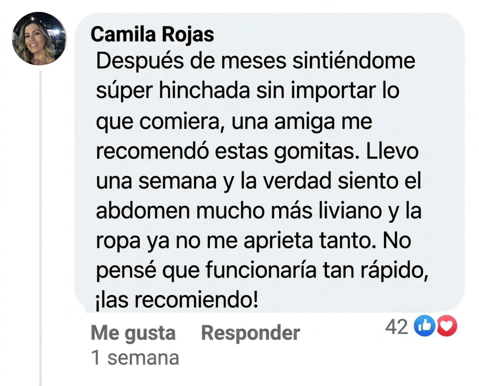 Comentario de cliente