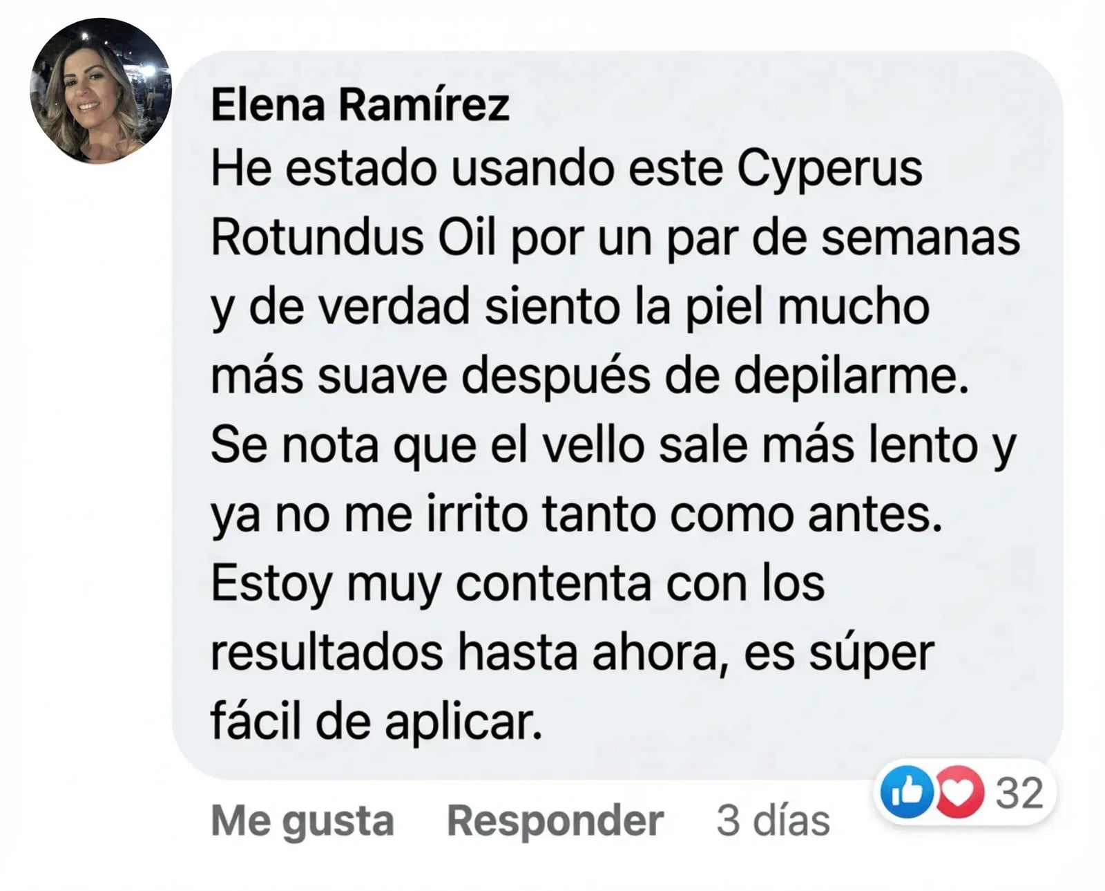 Comentario de cliente