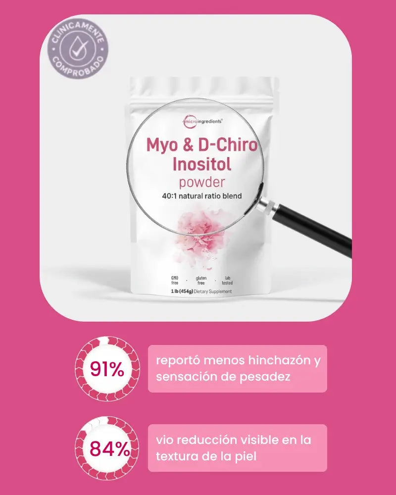 Myo & D-Chiro Inositol™ Piel más firme, suave y sin hoyuelos