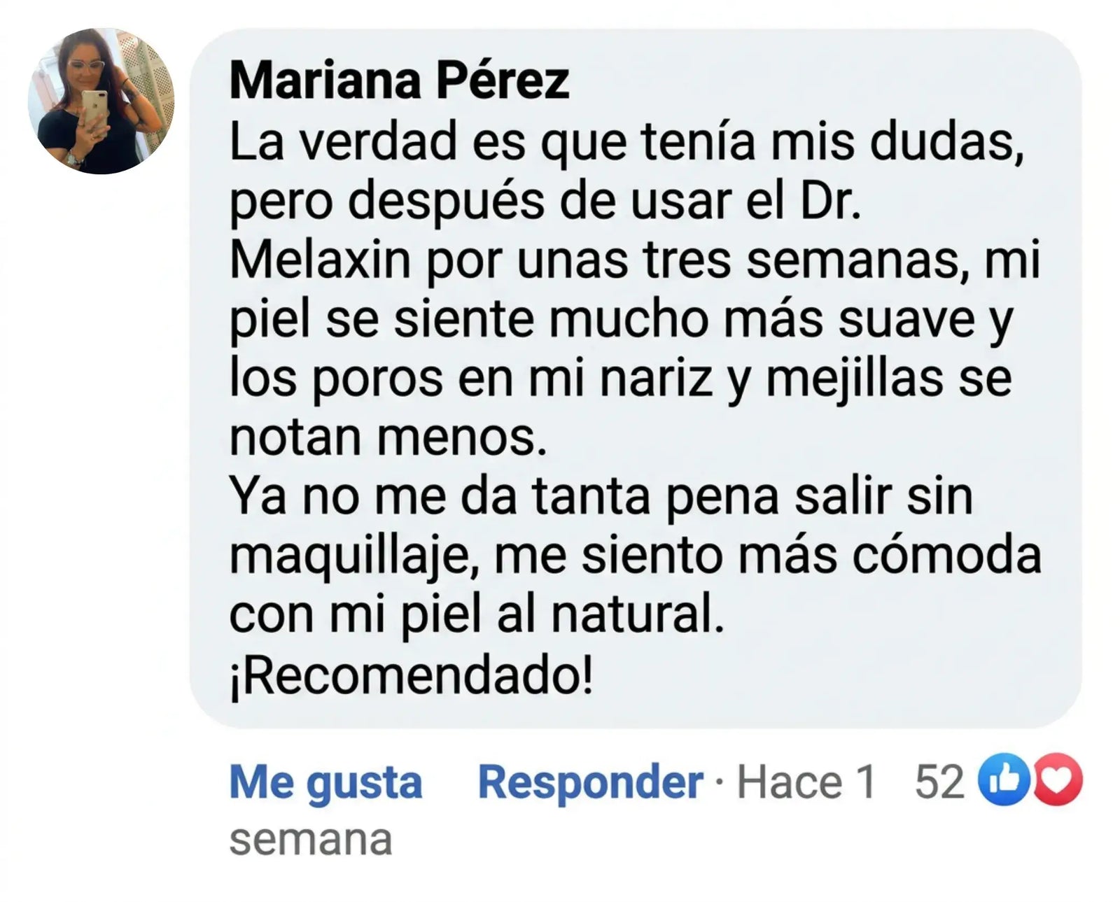 Comentario de cliente